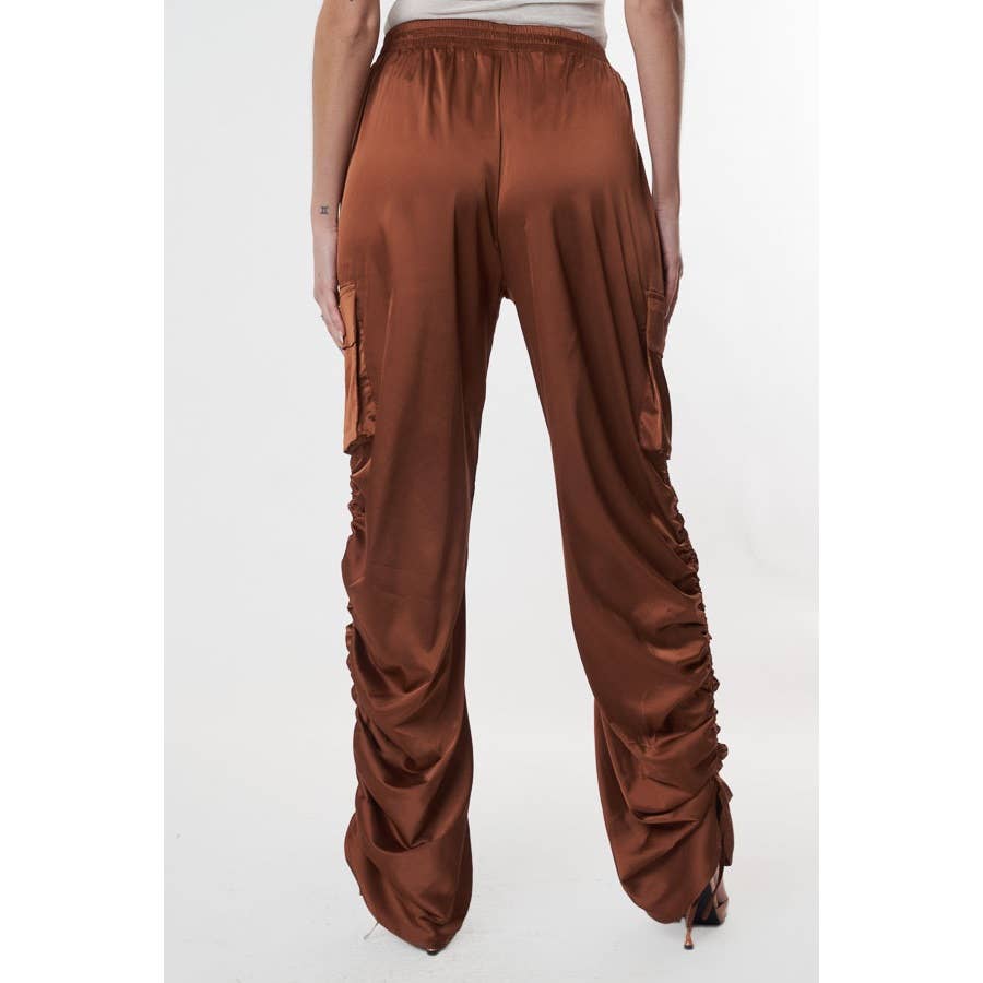 SMOKESHOW SATIN CARGO PANTS
