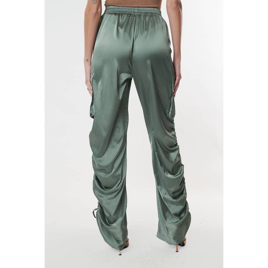 SMOKESHOW SATIN CARGO PANTS