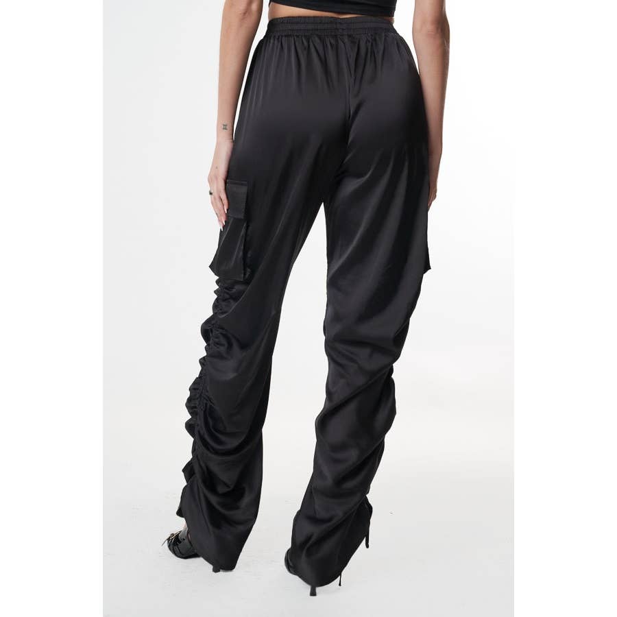 SMOKESHOW SATIN CARGO PANTS